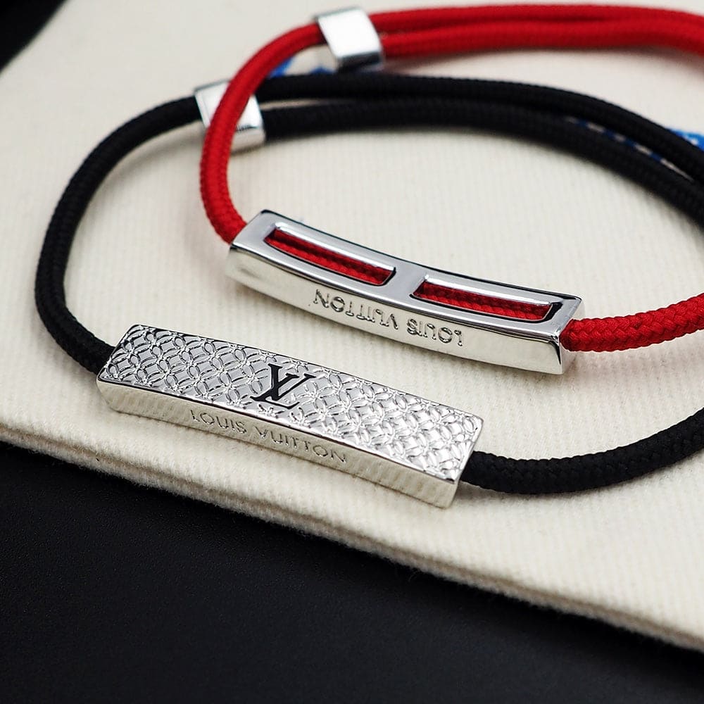 18K Louis Vuitton Champs Elysees Red Bracelet