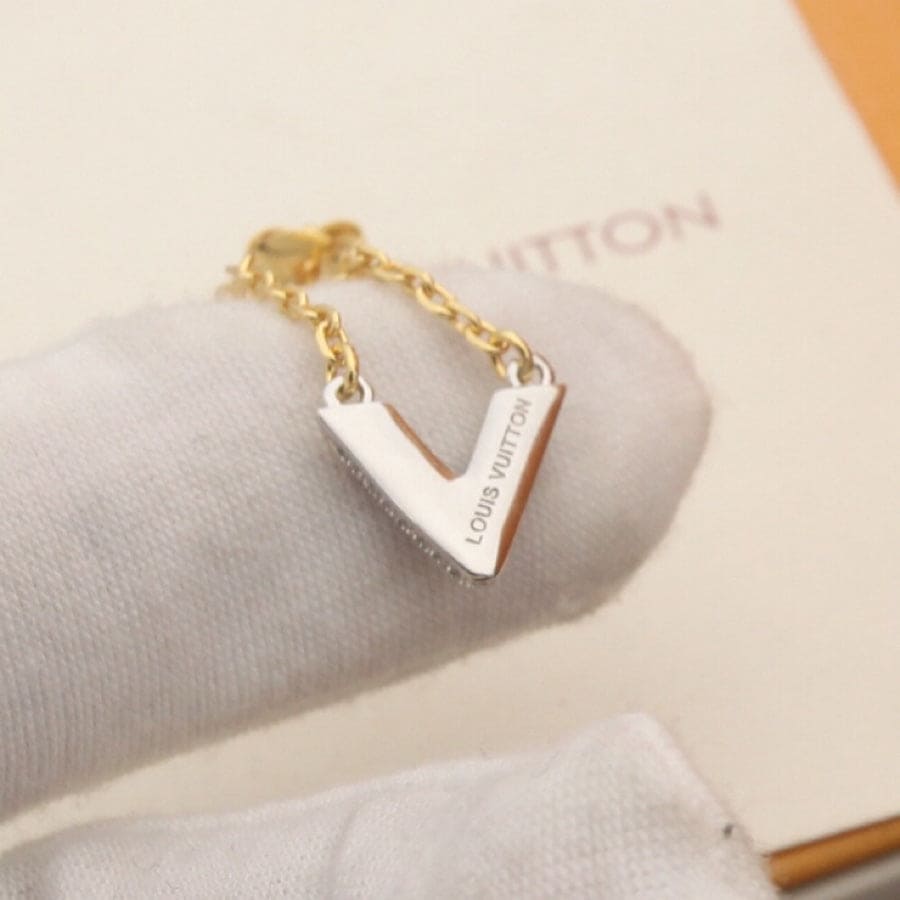 18K Louis Vuitton Volt Upside Down Earrings