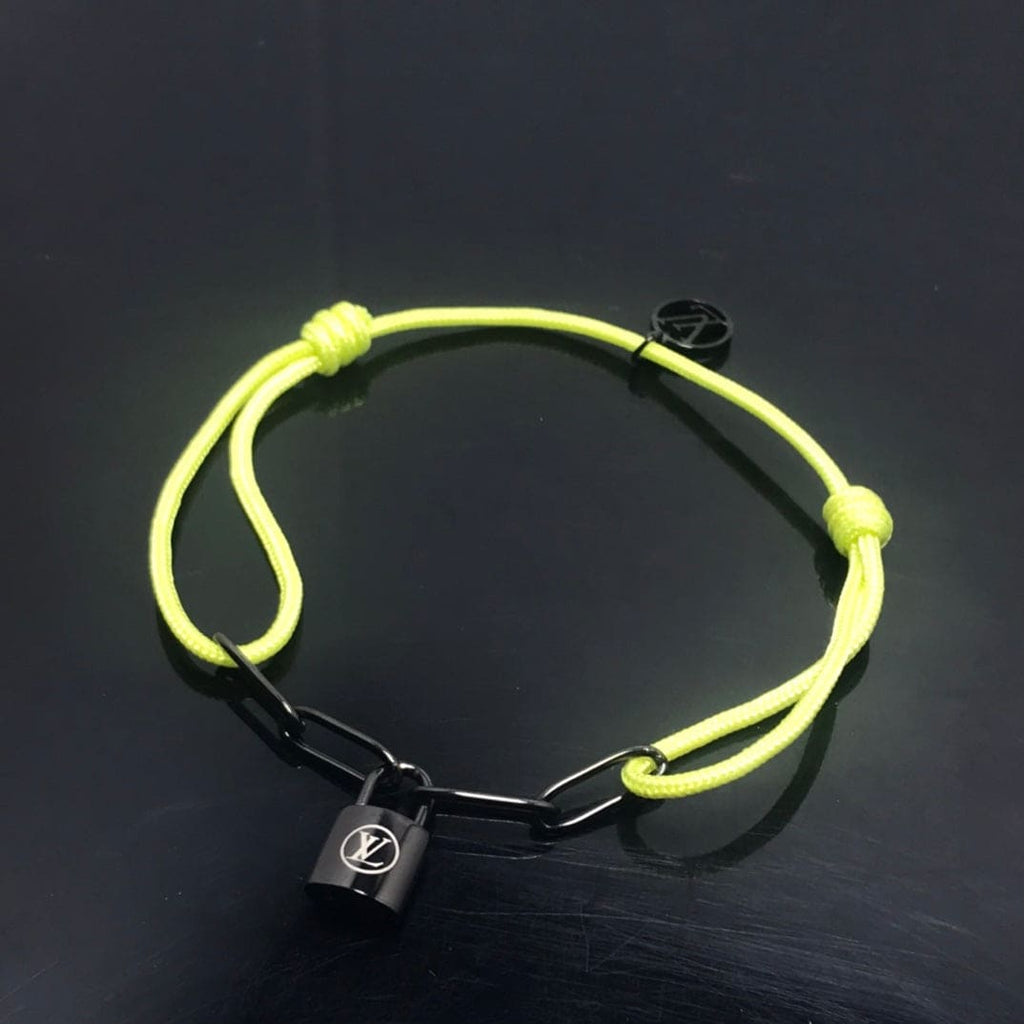 18K Louis Vuitton Silver Lockit Bracelet