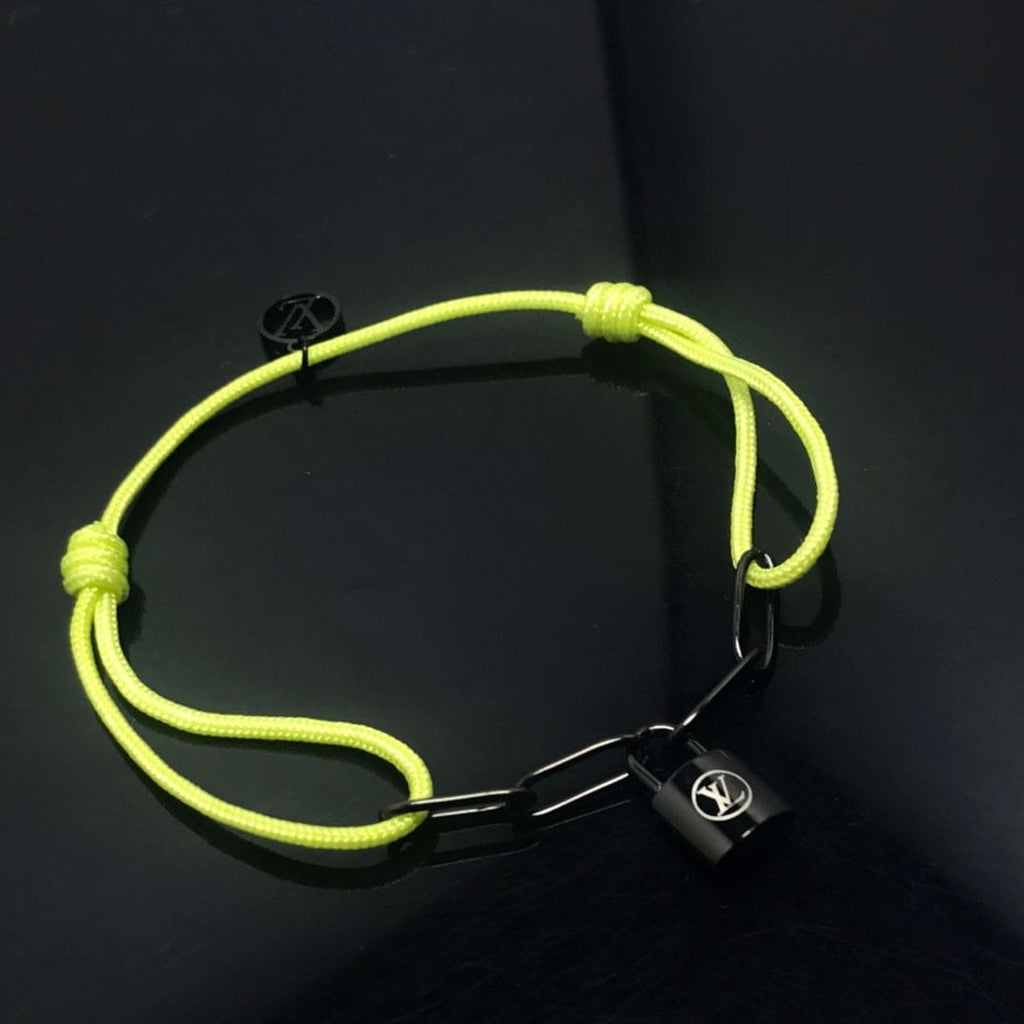 18K Louis Vuitton Silver Lockit Bracelet