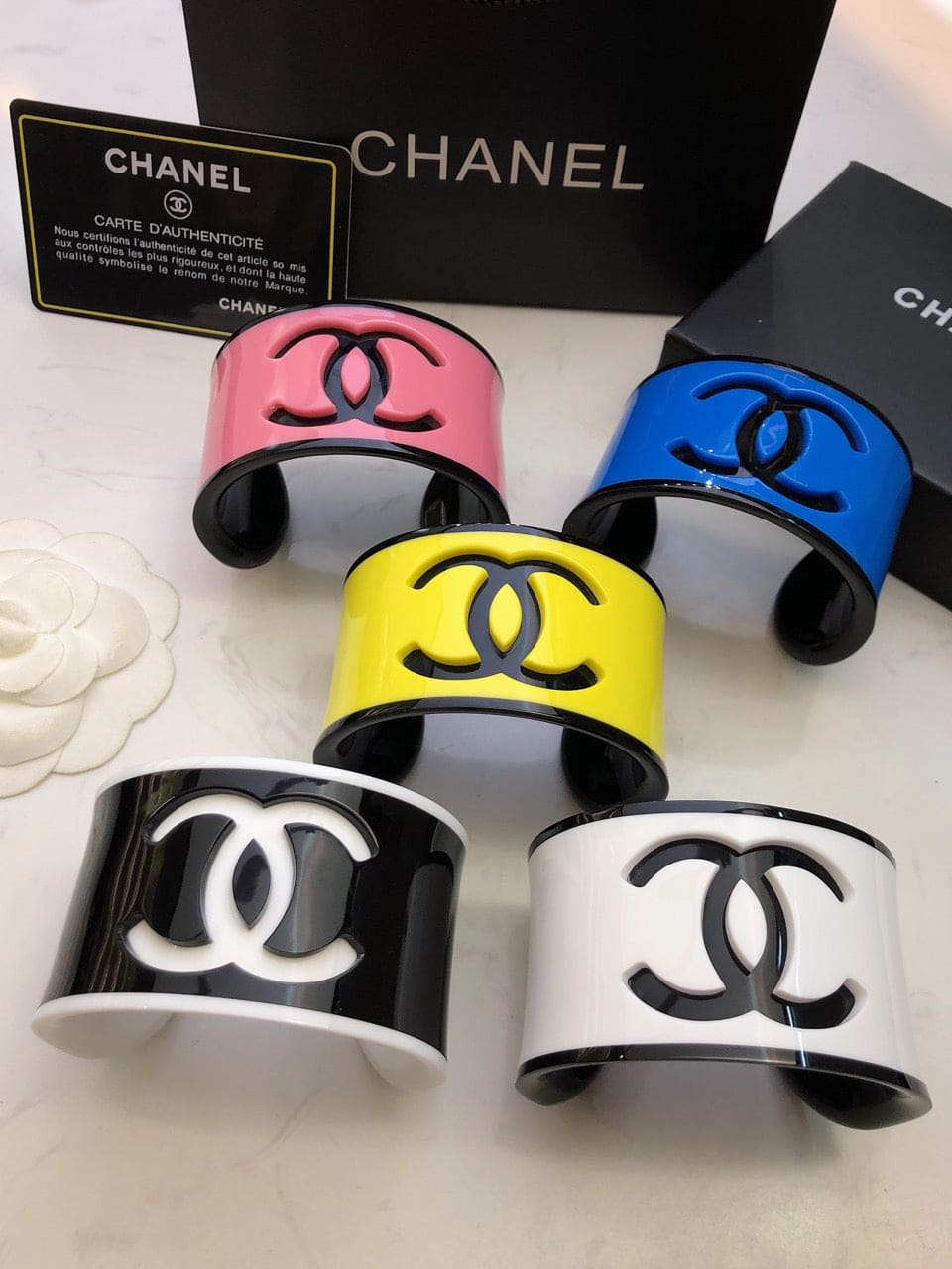 18K Chanel Blue Bracelet