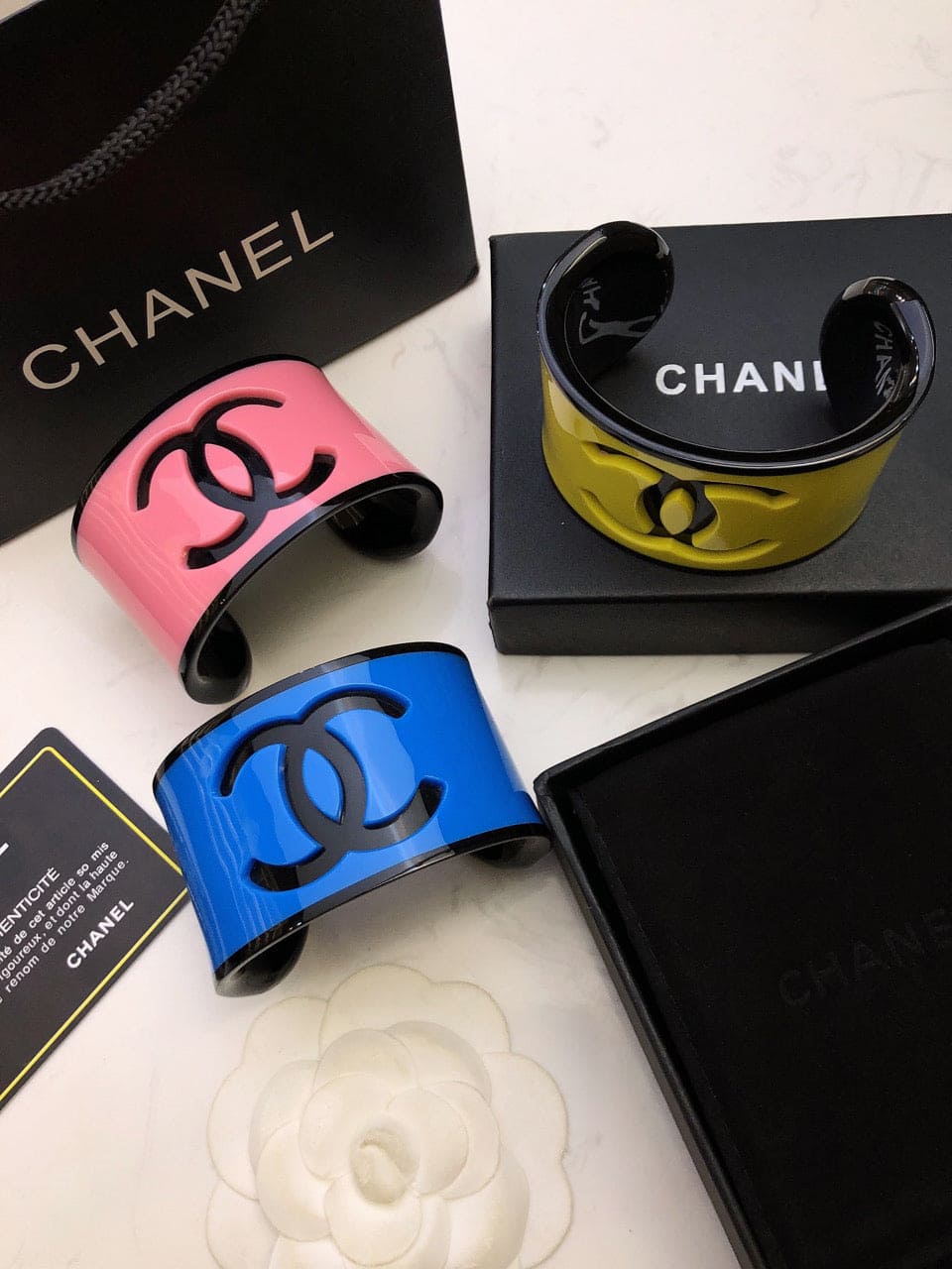 18K Chanel Yellow Bracelet