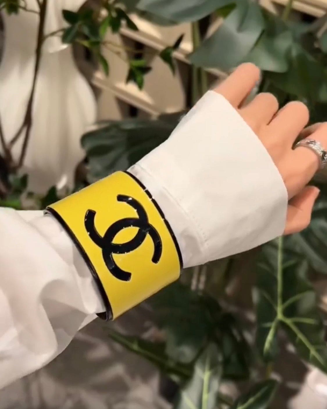 18K Chanel Yellow Bracelet