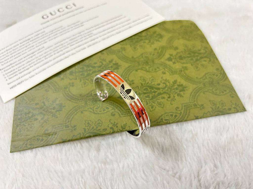 Gucci x Adidas Cuff Orange Bracelet