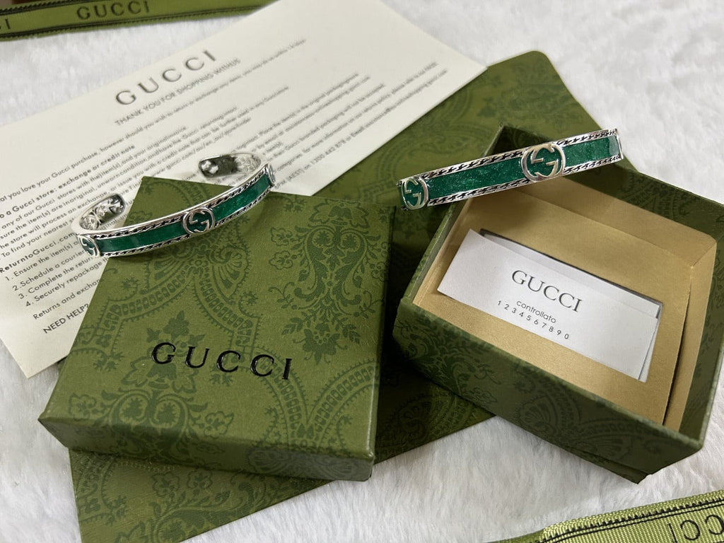 Gucci Interlocking G Bangle Bracelet