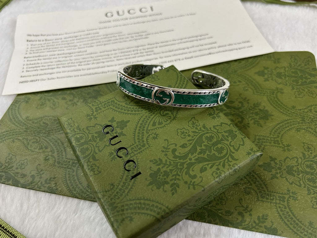 Gucci Interlocking G Bangle Bracelet