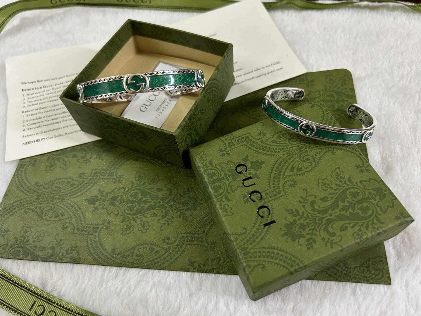 Gucci Interlocking G Bangle Bracelet
