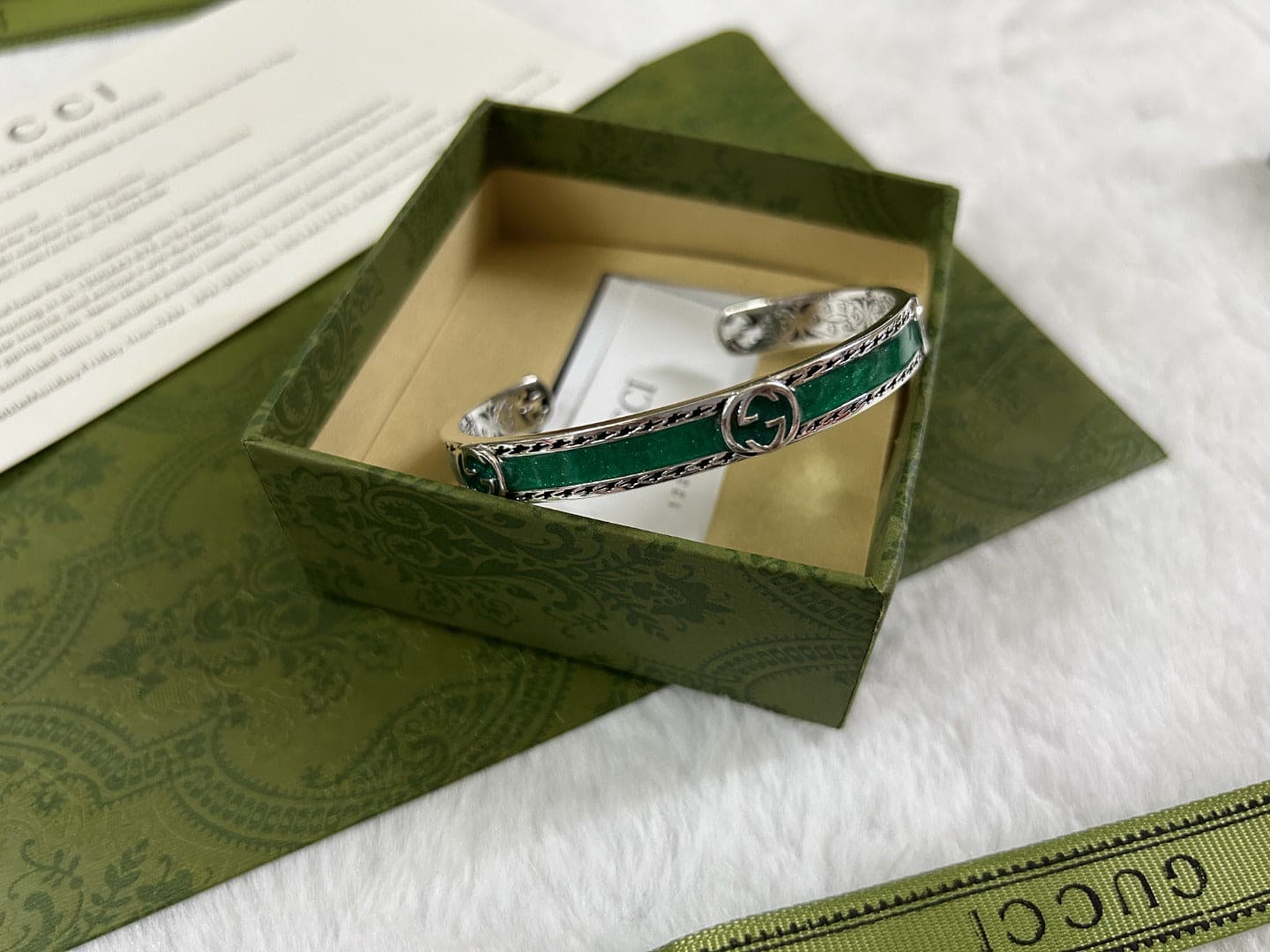 Gucci Interlocking G Bangle Bracelet