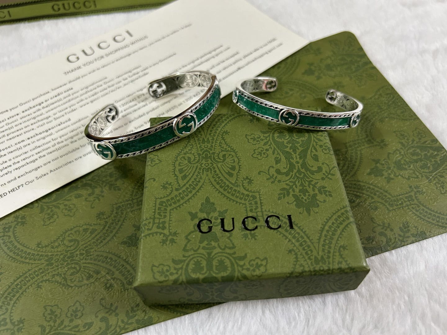 Gucci Interlocking G Bangle Bracelet