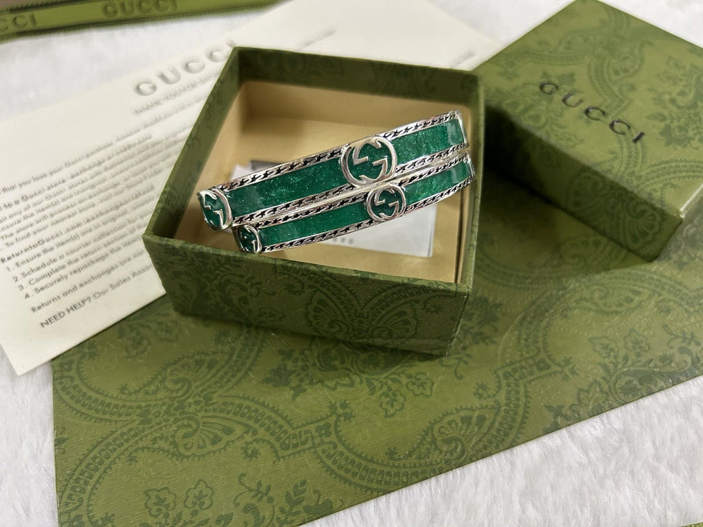 Gucci Interlocking G Bangle Bracelet