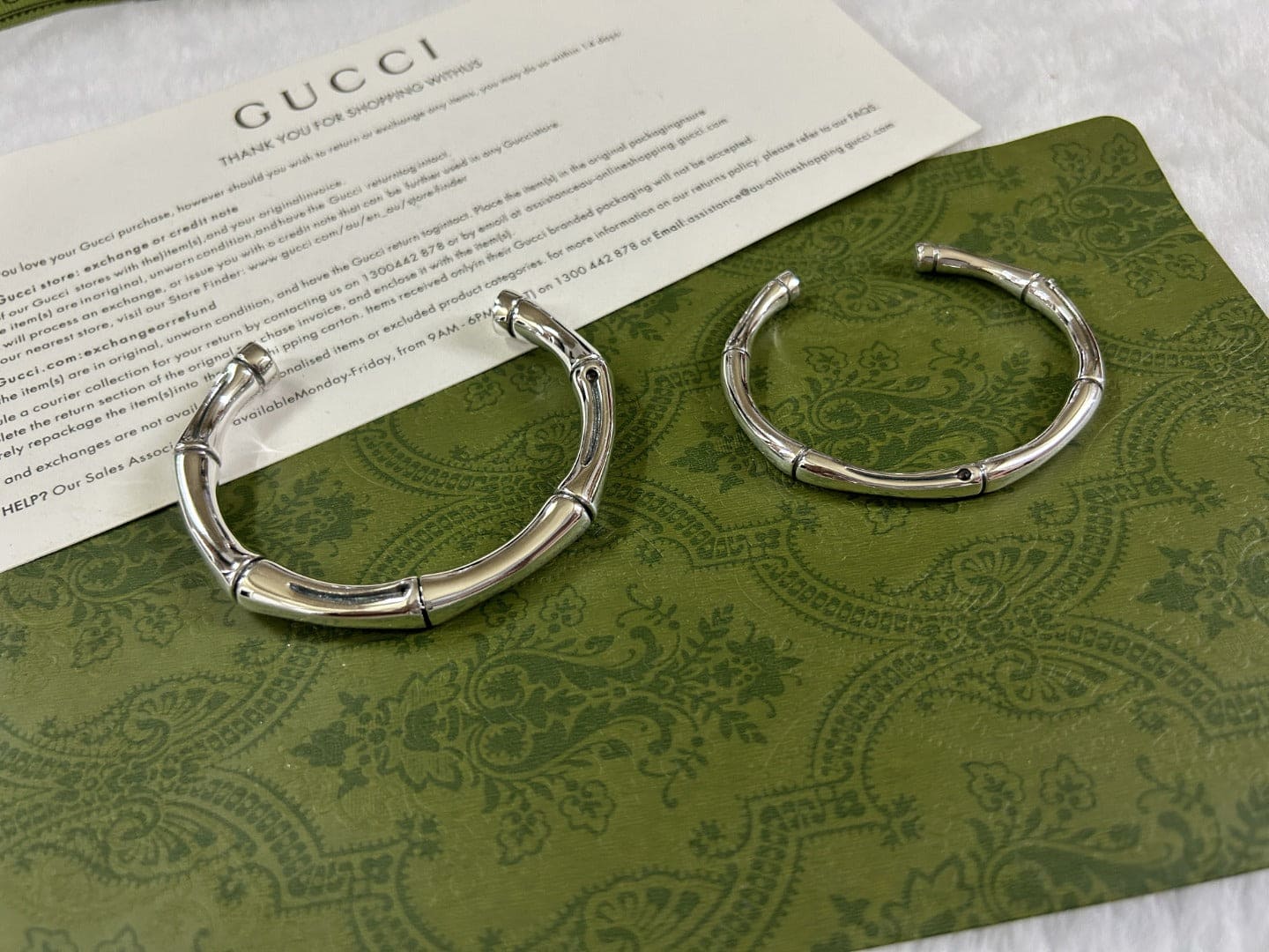 Gucci Bamboo Bangle Bracelet