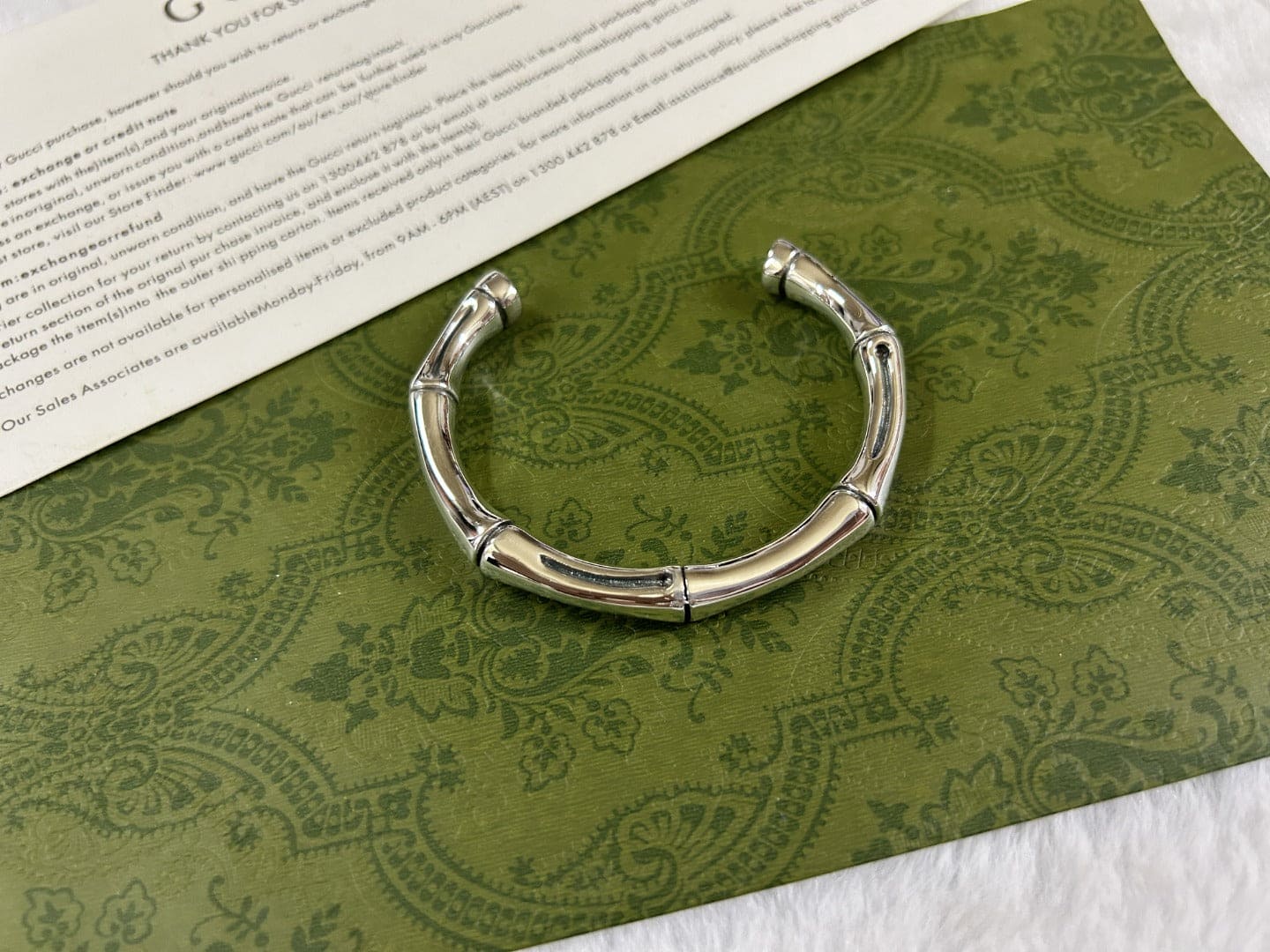 Gucci Bamboo Bangle Bracelet