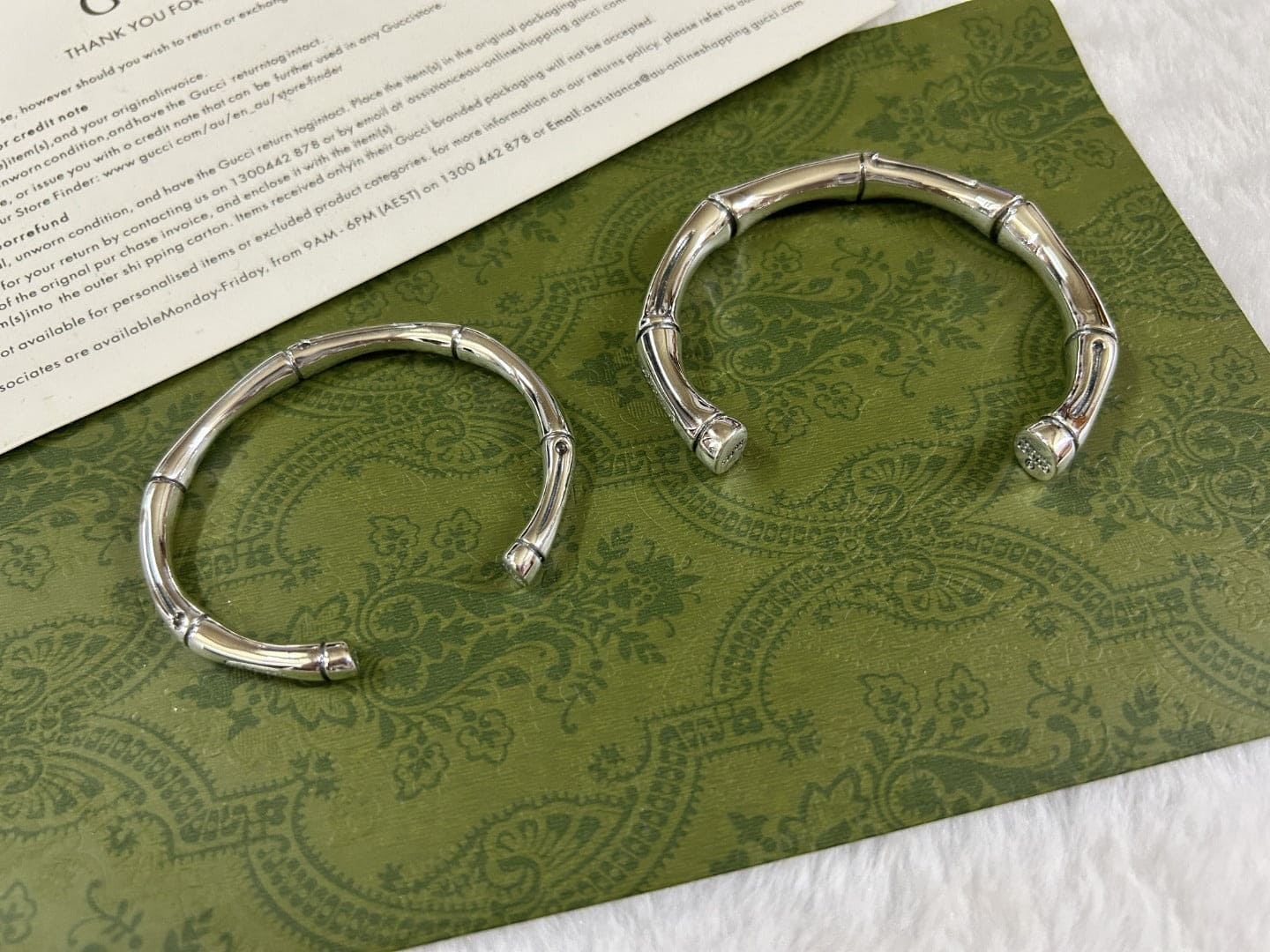 Gucci Bamboo Bangle Bracelet