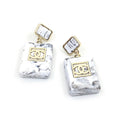 18K Chanel Eternal No??5 Earrings