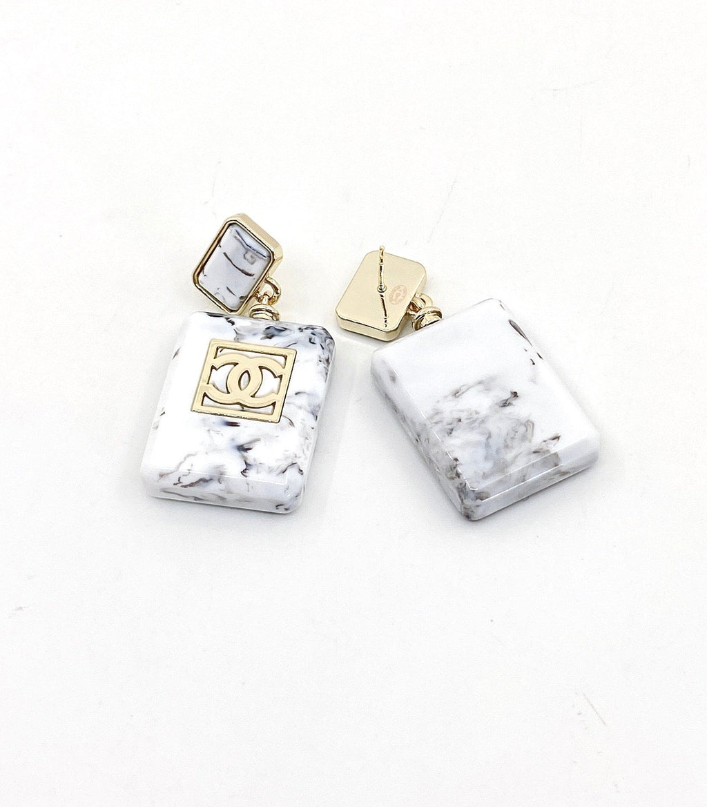 18K Chanel Eternal No??5 Earrings