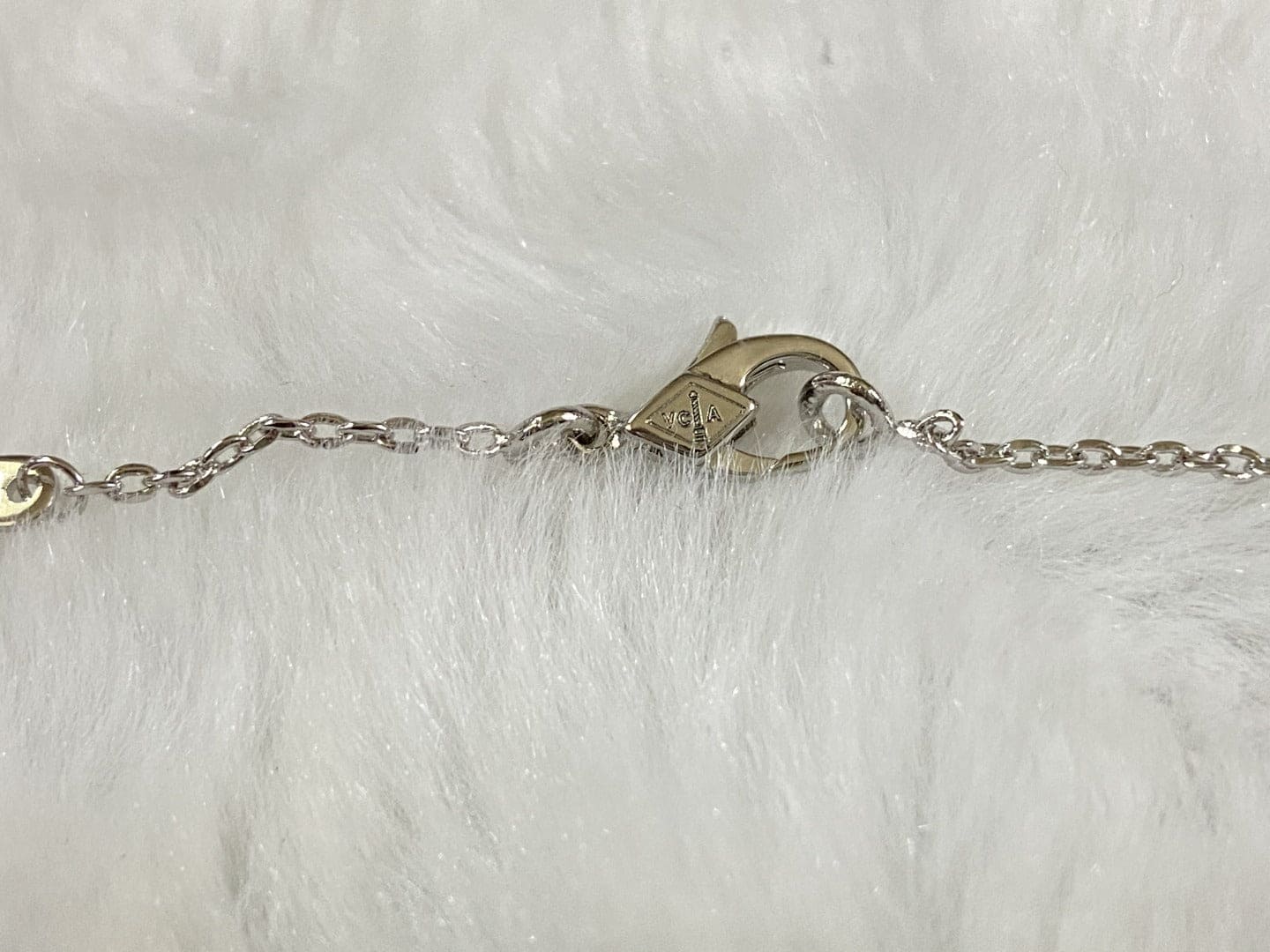 18K Van Cleef & Arpels Vintage Alhambra Tiger Eye 10 Motifs Necklace