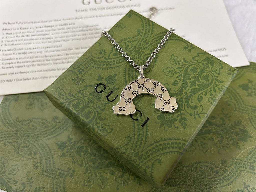 Gucci Rainbow Pendant Necklace