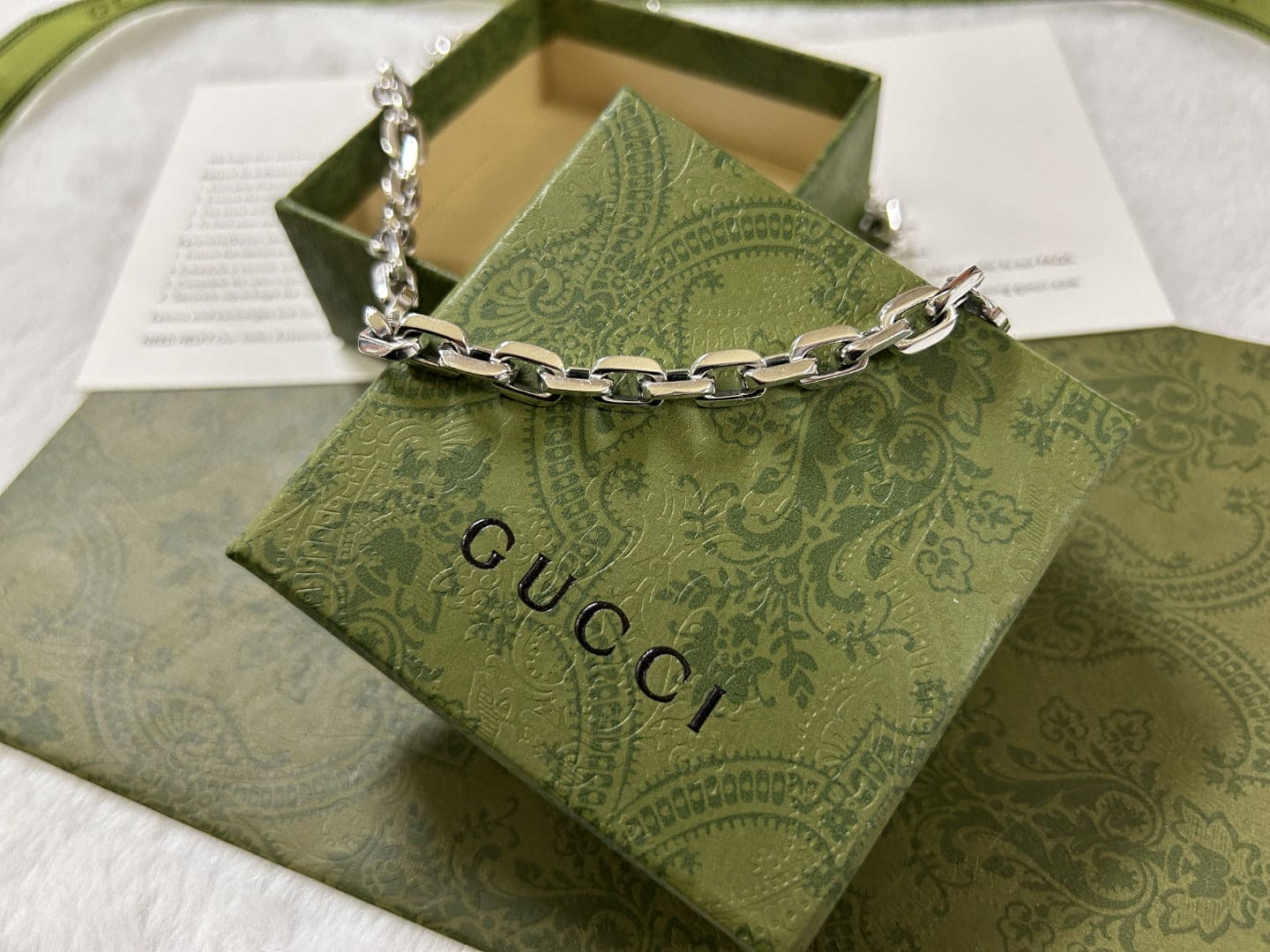 Gucci Interlocking G Chain Necklace