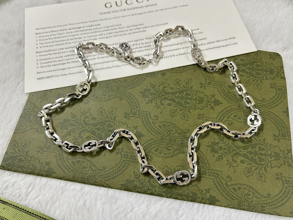 Gucci Interlocking G Chain Necklace