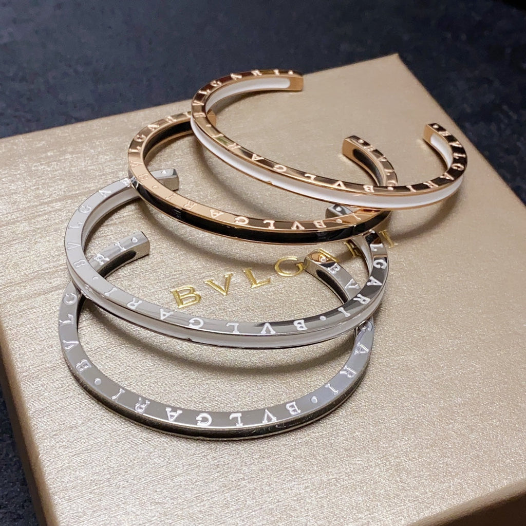 18K BVLGARI B.Zero1 Black Ceramic Bracelet
