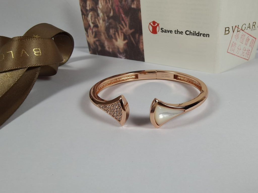 18K BVLGARI BV DIVAS' DREAM Bangle Bracelet