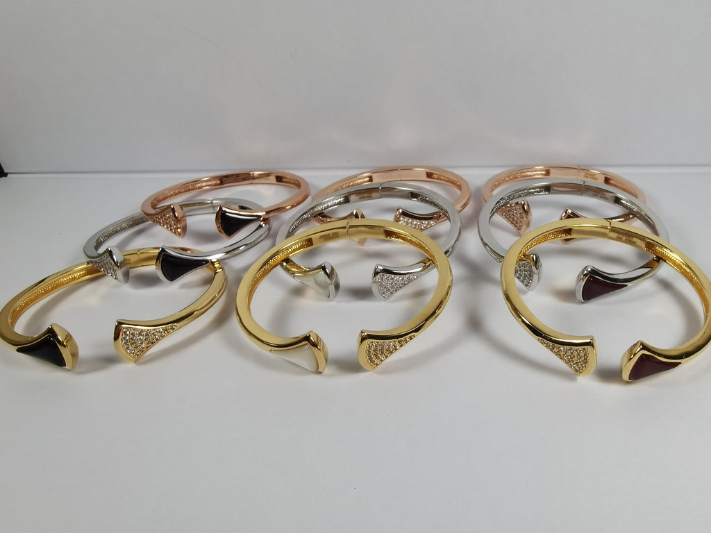 18K BVLGARI BV DIVAS' DREAM Bangle Bracelet