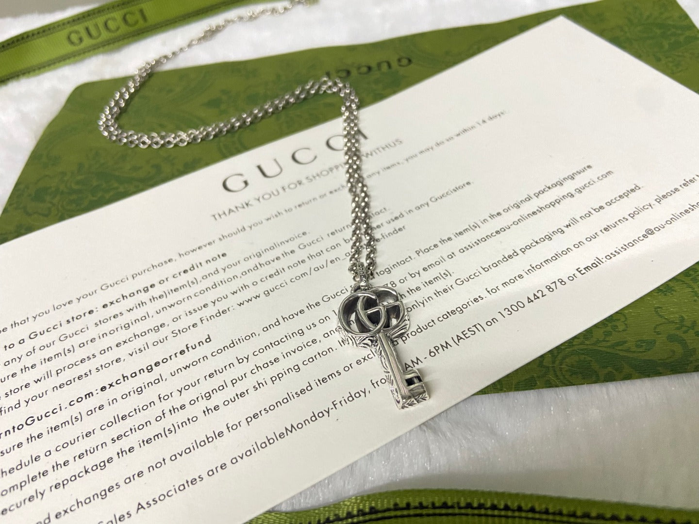 Gucci Key Necklace