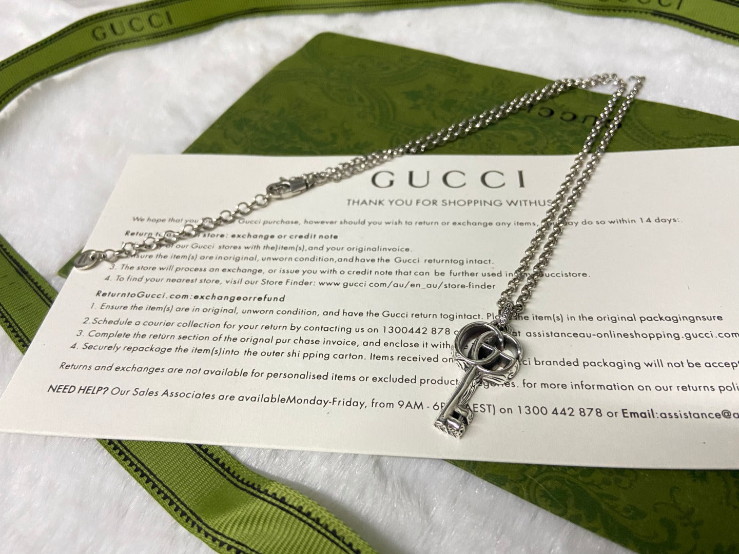 Gucci Key Necklace