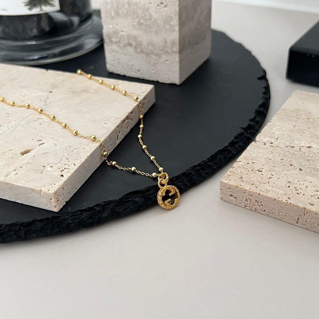 18K Gucci Interlocking G Necklace