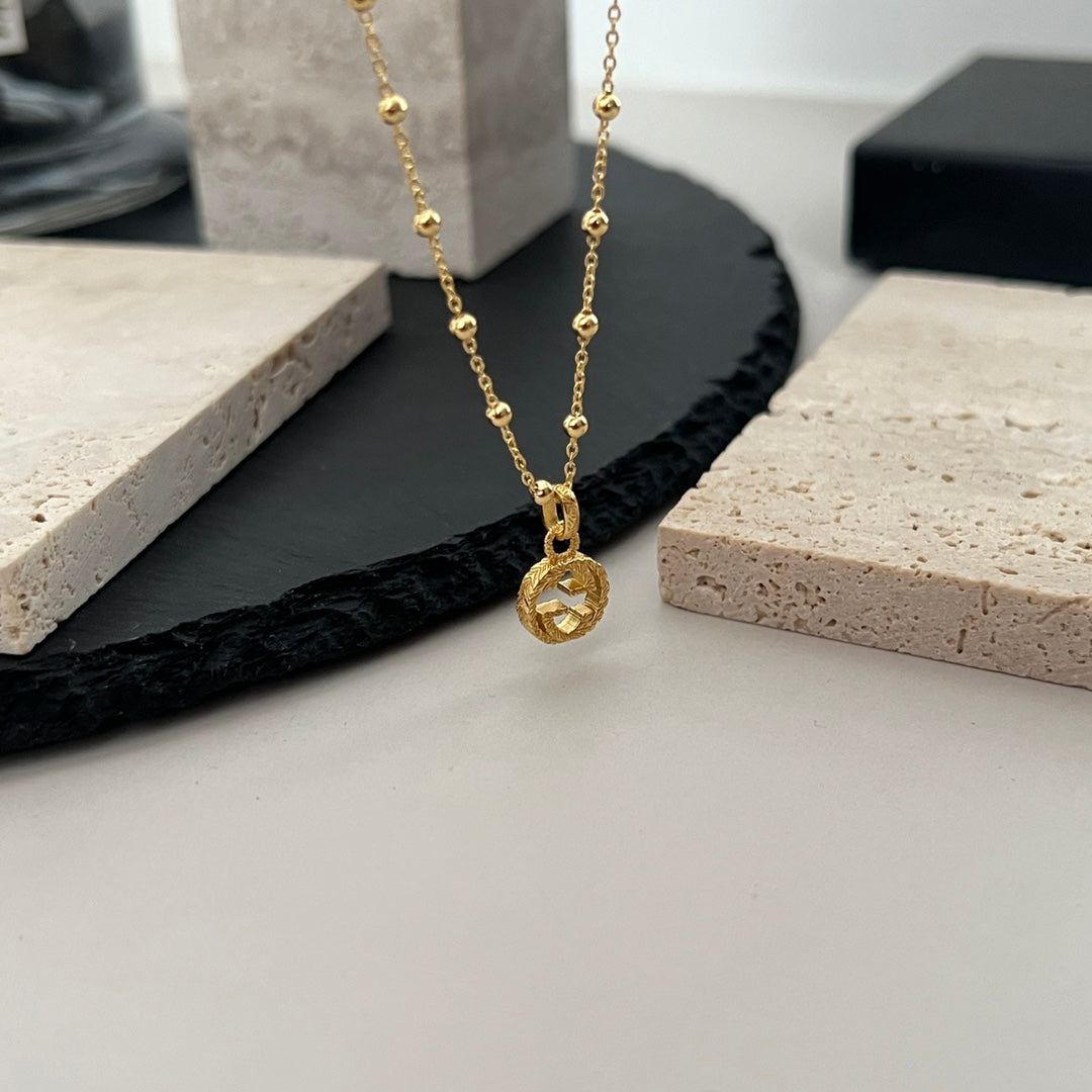 18K Gucci Interlocking G Necklace