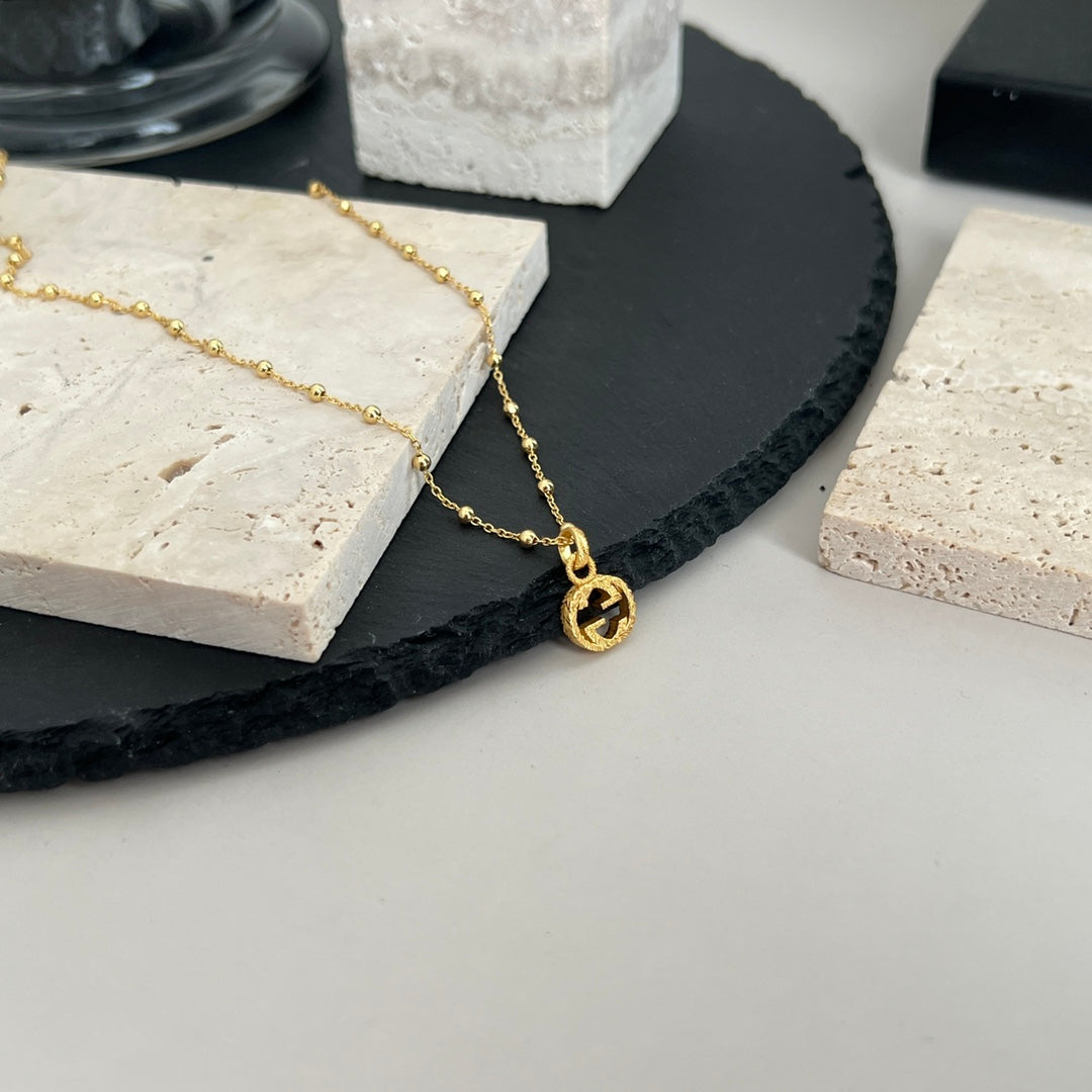 18K Gucci Interlocking G Necklace