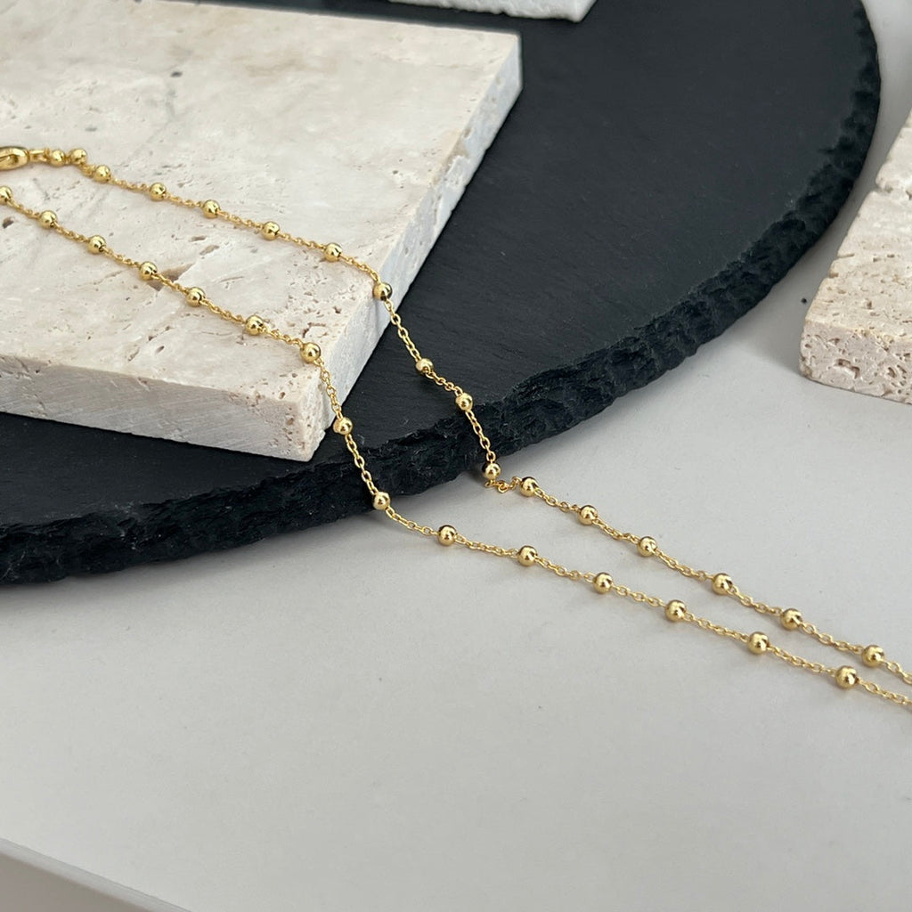 18K Gucci Interlocking G Necklace
