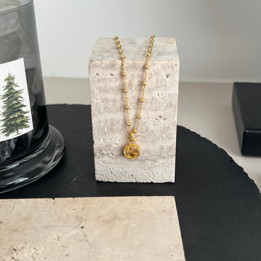 18K Gucci Interlocking G Necklace