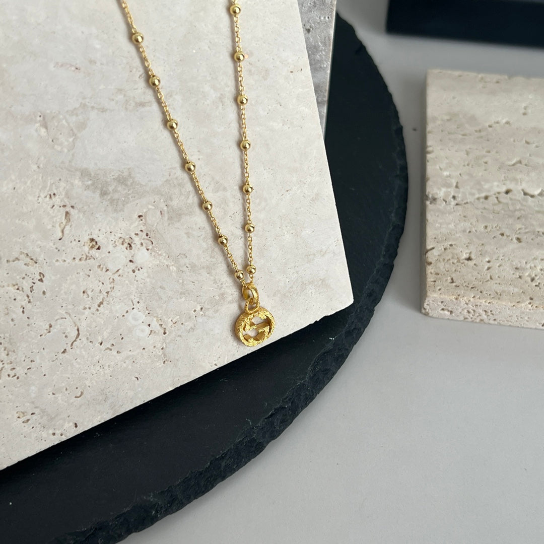 18K Gucci Interlocking G Necklace