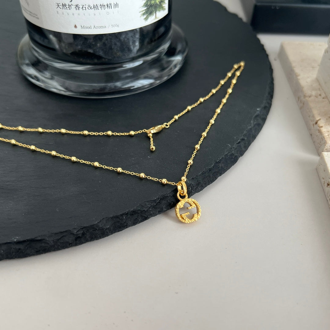 18K Gucci Interlocking G Necklace