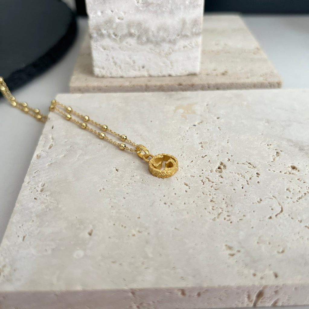 18K Gucci Interlocking G Necklace
