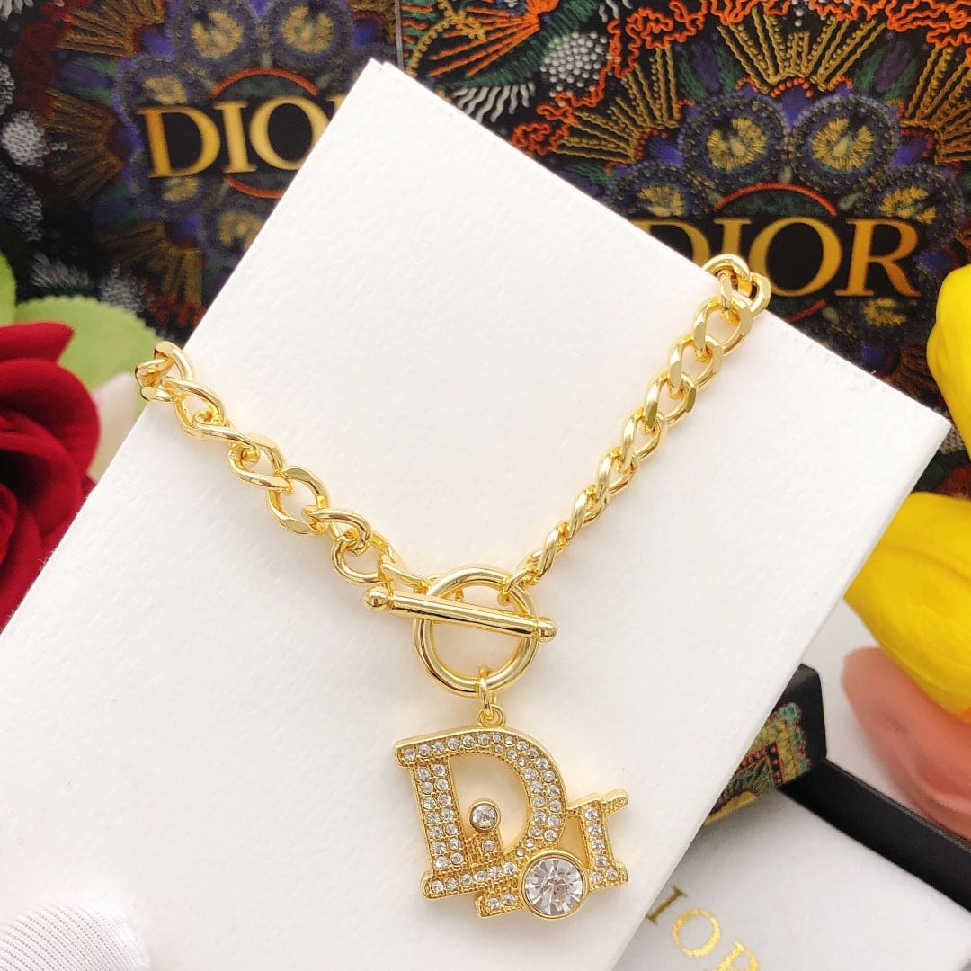 18K Dior Diamonds Chain Bracelet