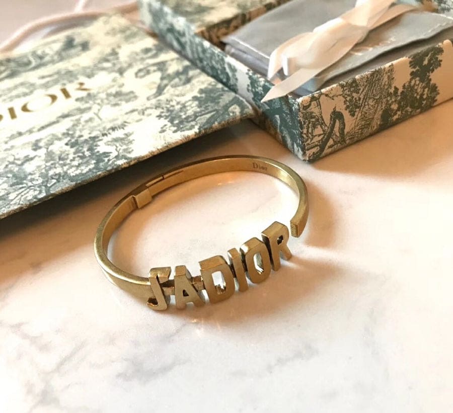 18K Dior J'Adior Open Cuff Bracelet