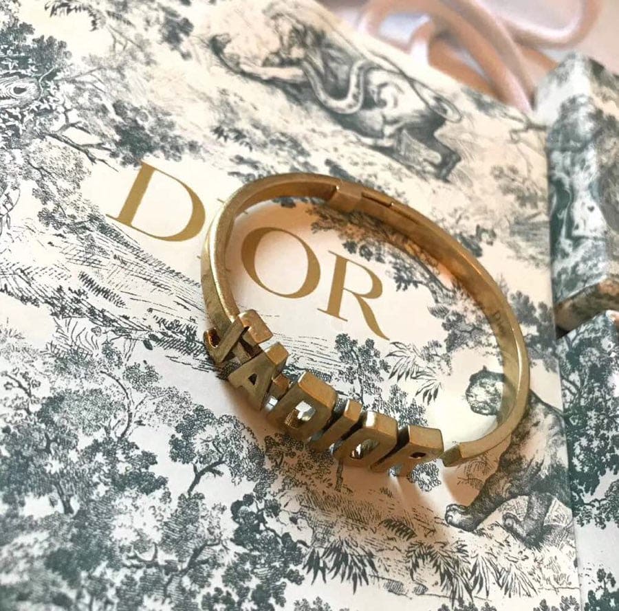18K Dior J'Adior Open Cuff Bracelet