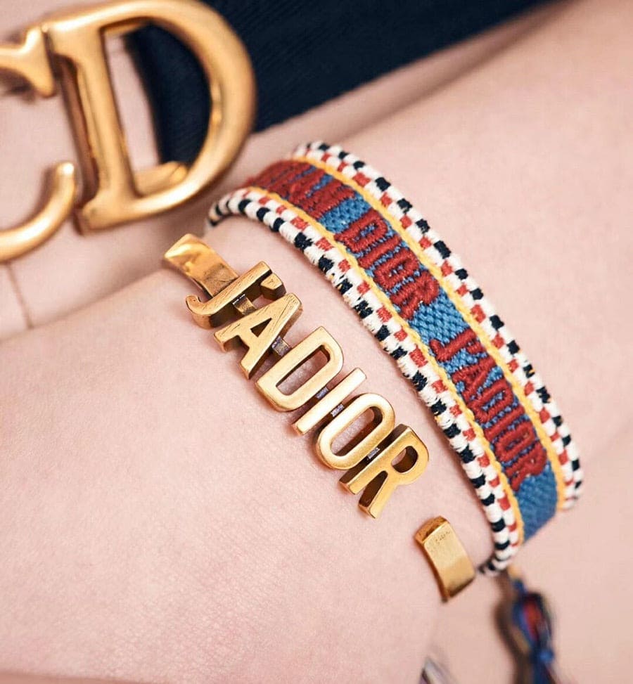 18K Dior J'Adior Open Cuff Bracelet