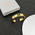 18K Dior Cuff Thin Bracelet