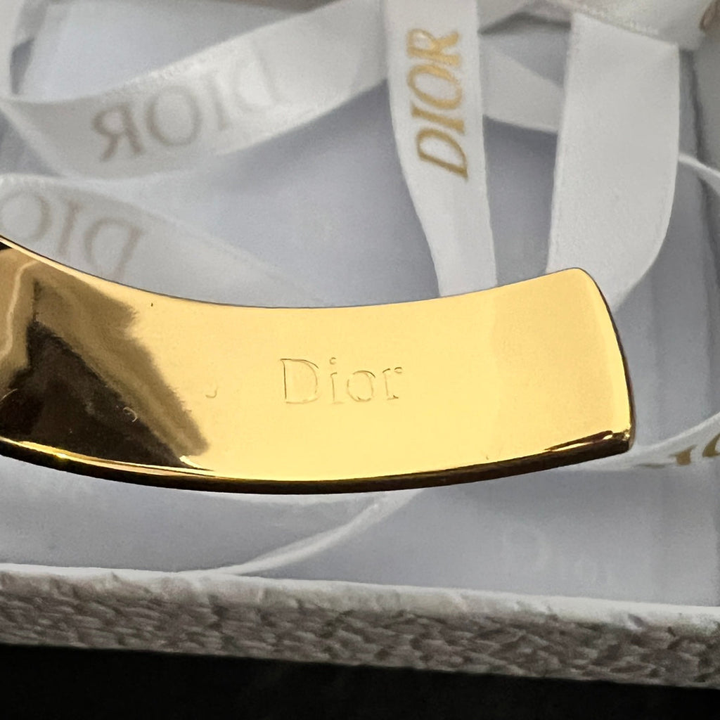 18K Dior Cuff Thin Bracelet
