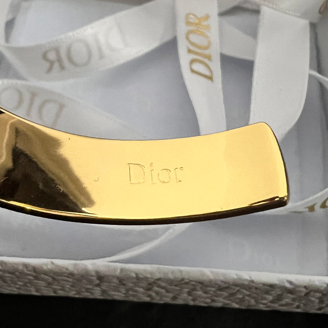 18K Dior Cuff Thin Bracelet
