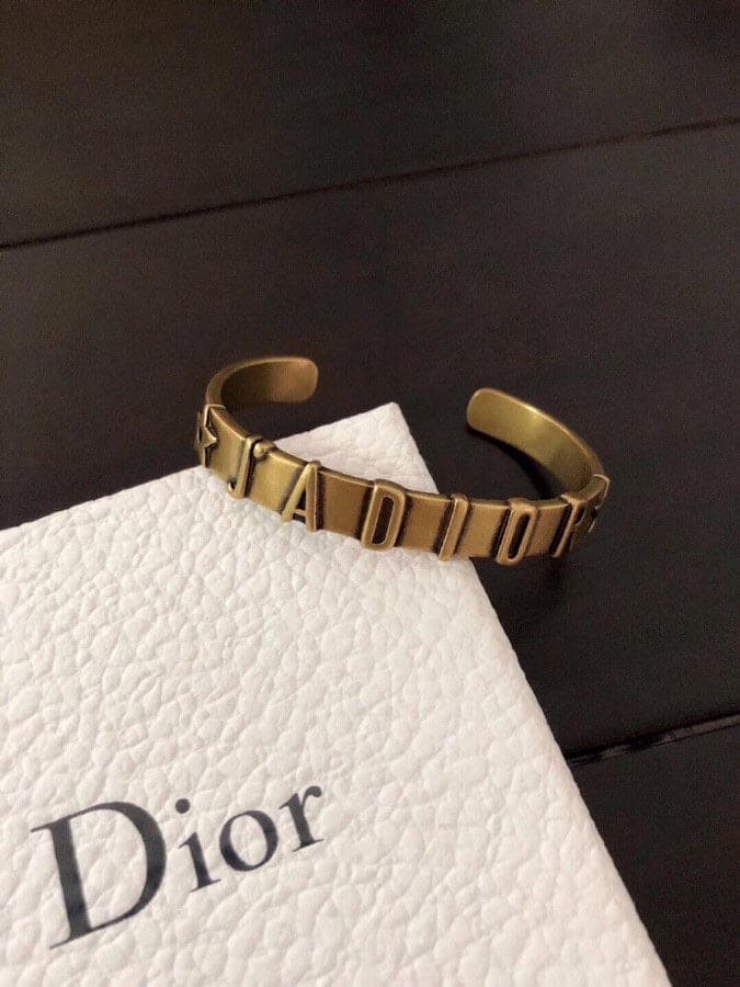 18K Dior J'Adior Star Open Cuff Bracelet