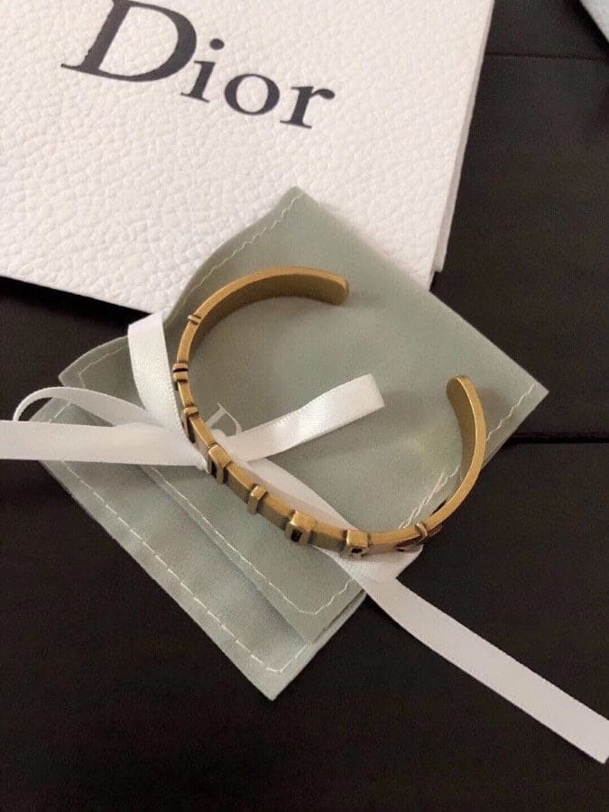 18K Dior J'Adior Star Open Cuff Bracelet