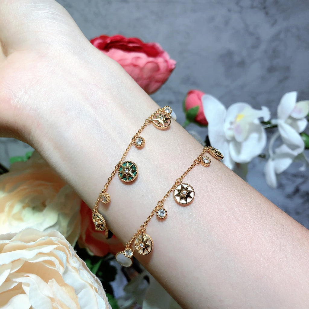 18K Dior Rose Des Vents Bracelet