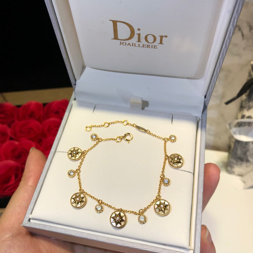 18K Dior Rose Des Vents Bracelet