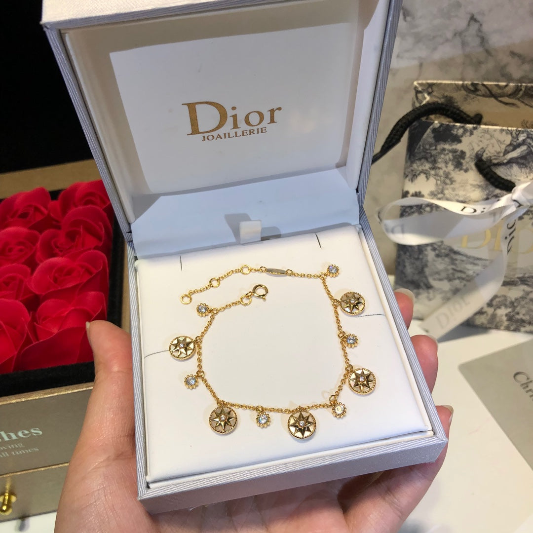 18K Dior Rose Des Vents Bracelet
