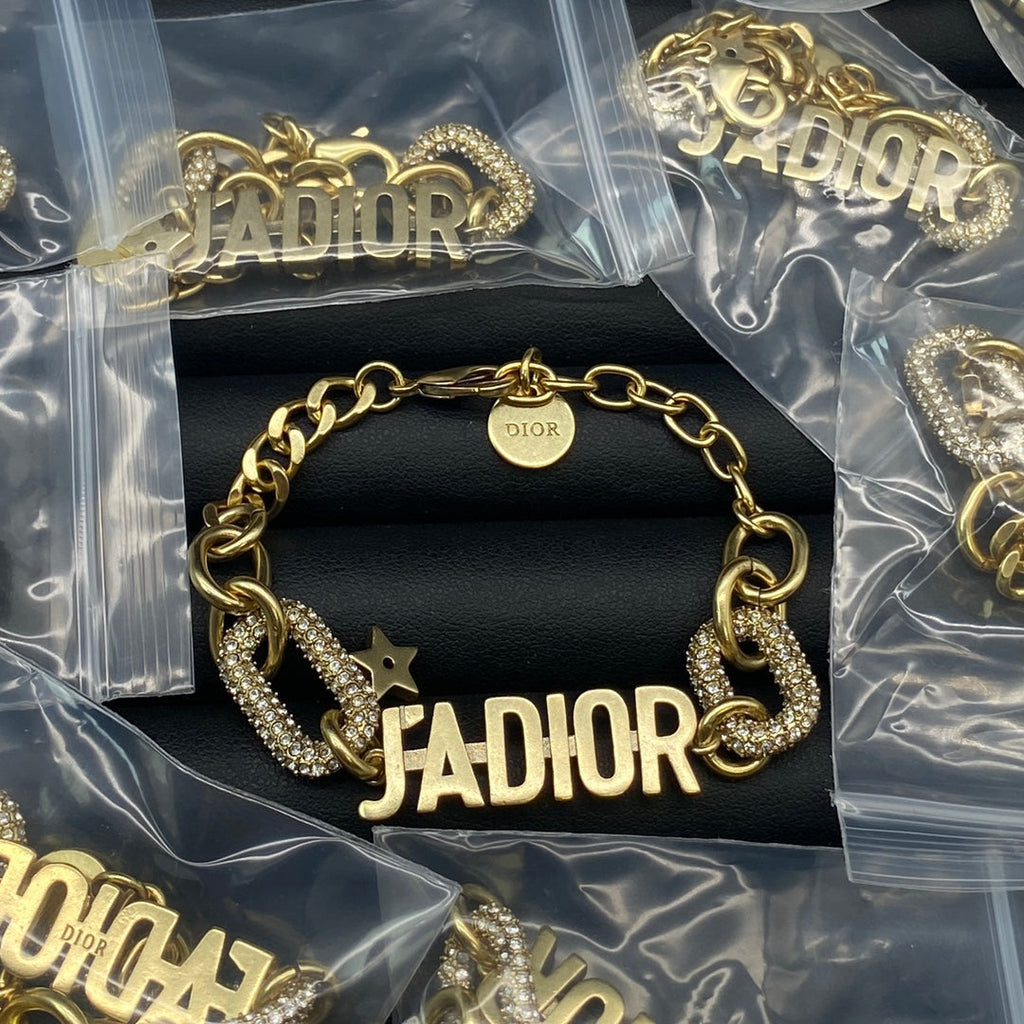 18K Dior J'Adior Vintage Diamond Bracelet