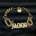 18K Dior J'Adior Vintage Diamond Bracelet